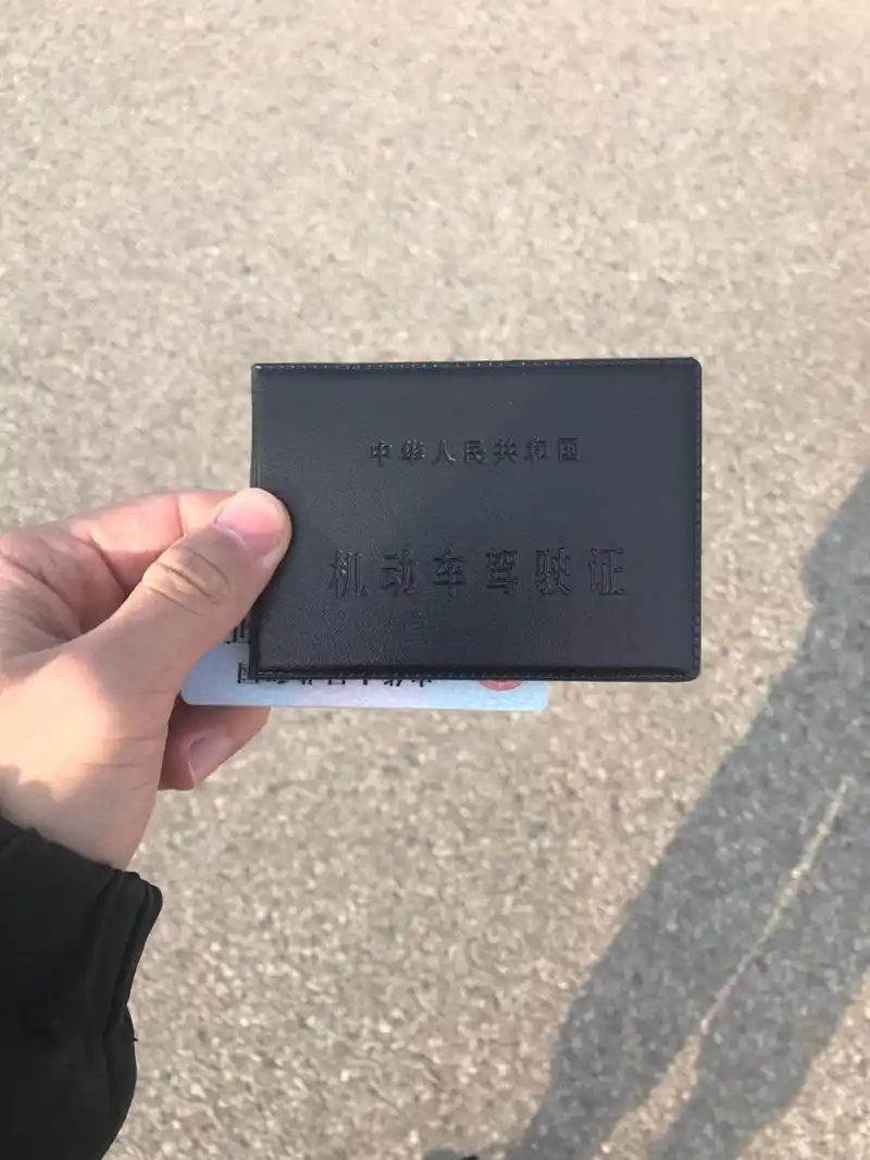 驾照,到手了