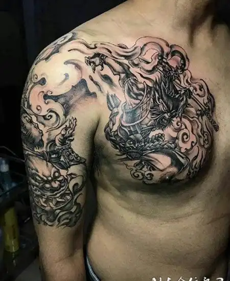 斗战胜佛纹身_斗战胜佛纹身图案_斗战胜佛纹身图_孙悟空纹身图片_第8