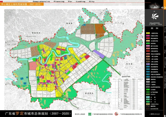 2012~2030l罗定市城市总体概念规划