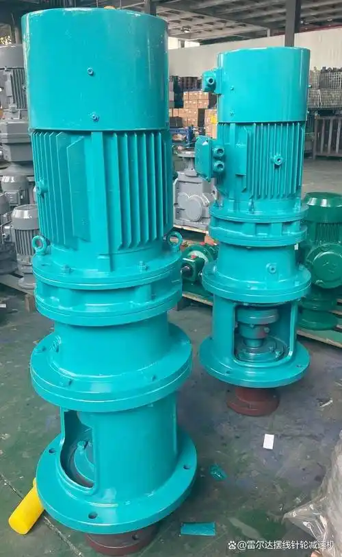 混凝土减速机bld45911kw立式搅拌机摆线减速器