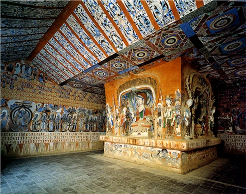 敦煌莫高窟第428窟主室