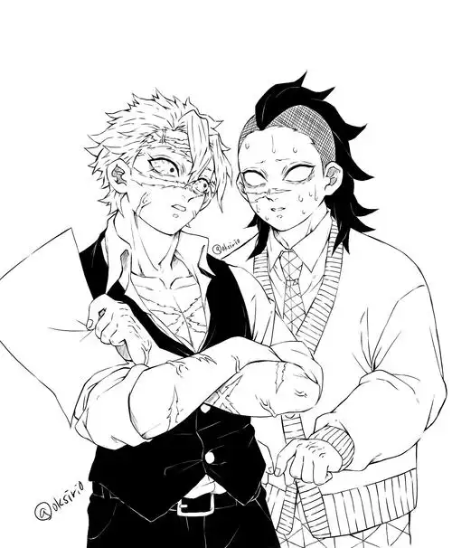 鬼灭之刃不死川兄弟