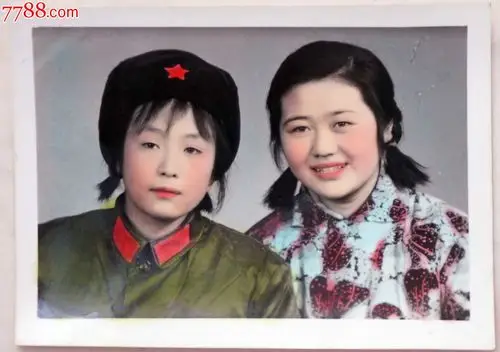 早期手工上色解放军合影照-au7210949-老照片-加价-7788收藏__中国