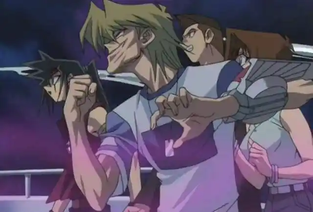 游戏王里让人难忘的颜艺,城之内的表情我可以笑一年系列!