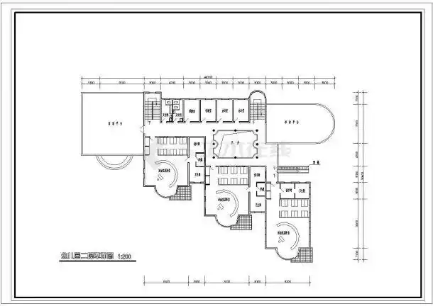 某地区六班幼儿园建筑设计施工图