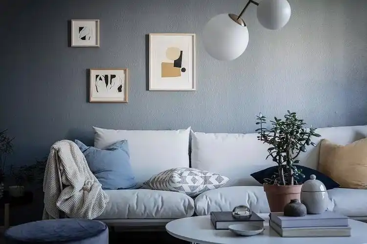 有层次美感的墙面设计,也给人一种眼前一亮的感觉,令家居更显文艺情调