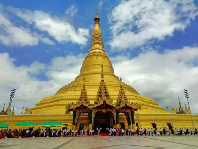 佛教万塔之国缅甸——首都内比都大金塔(5)