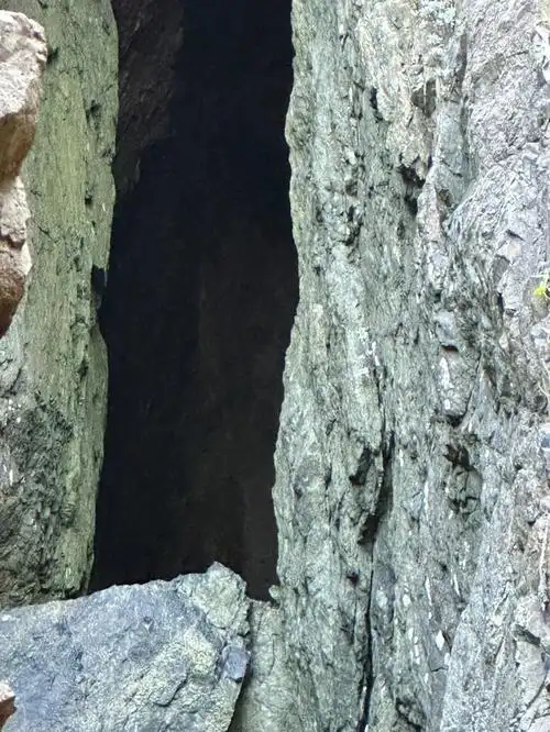 普陀山梵音洞第四次来终于看到白衣观音像