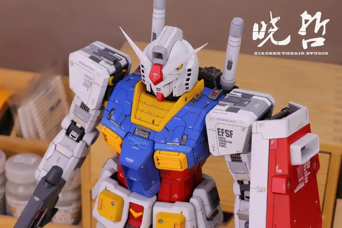 pg rx-78-2元祖高达改造代工.非pgu,非gk,手工 - 抖音