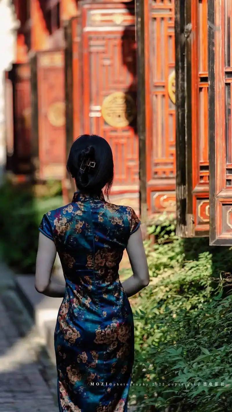 复古民国风 #摄影 #旗袍 # - 抖音