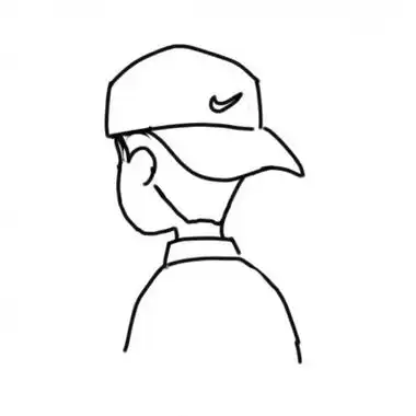 高清男生简笔画头像图片