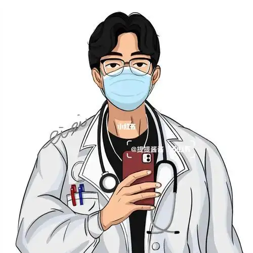 萌萌的医生头像卡通图片