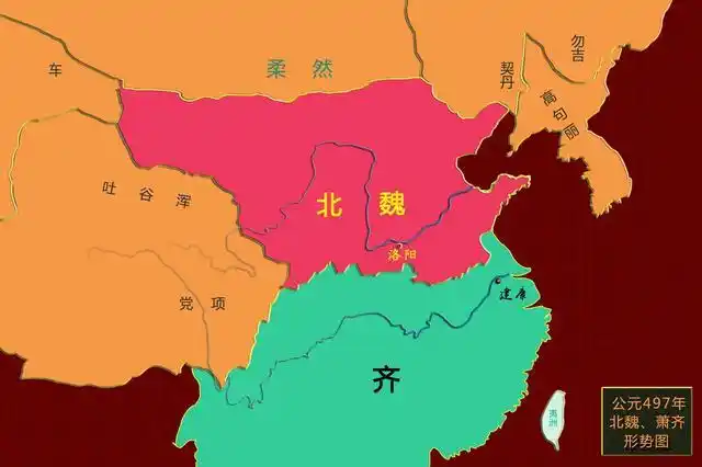 与北魏太武帝,北魏孝文帝相比,宇文泰的优势一下子就体现出来了