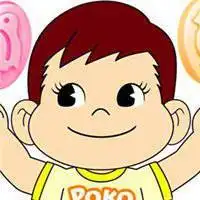 不二家棒棒糖头像 可爱不二家女孩卡通头像【点击鼠标右键下载】