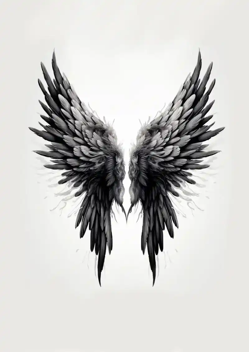 [自由与独立 · 背部纹身]#上热门  要天生丽质,更要天生 - 抖音