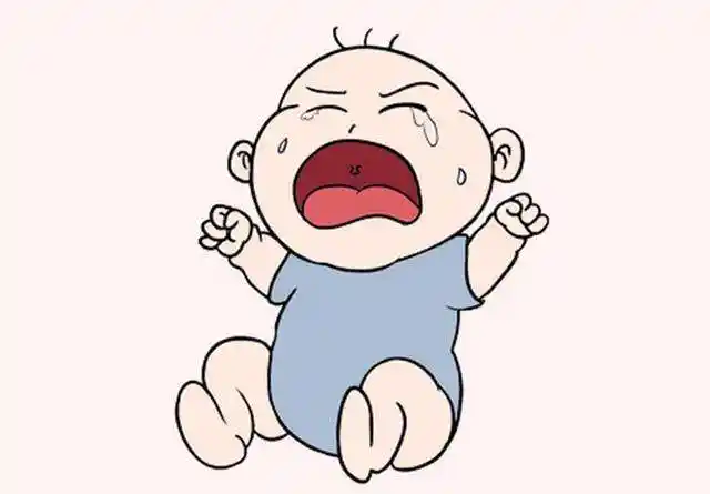 因为宝宝还不会说话,他只好用啼哭这种方式来告诉父母:"我很好,我很