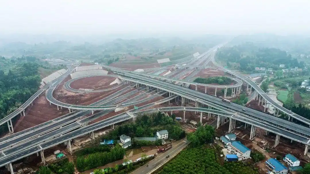合安高速公路重庆市交通局供图