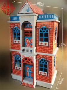 五期纸活纸扎厚料别墅九泉别墅阴宅灵屋灵房子祭祀用品天堂楼