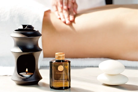 harnn泰国进口按摩油spa身体按摩精油bm0122清新柑橘按摩油145ml