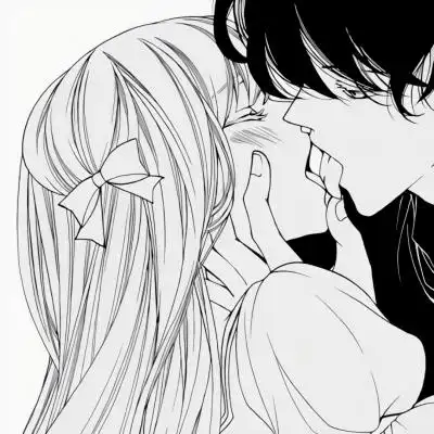 黑白日漫头像_情侣头像_我要个性网