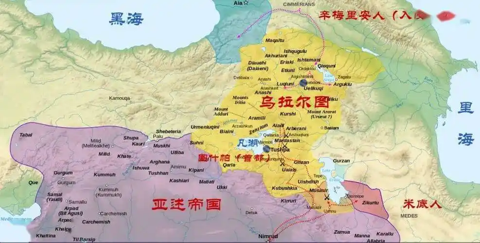 无眼者不屈的北邻乌拉尔图印章简介