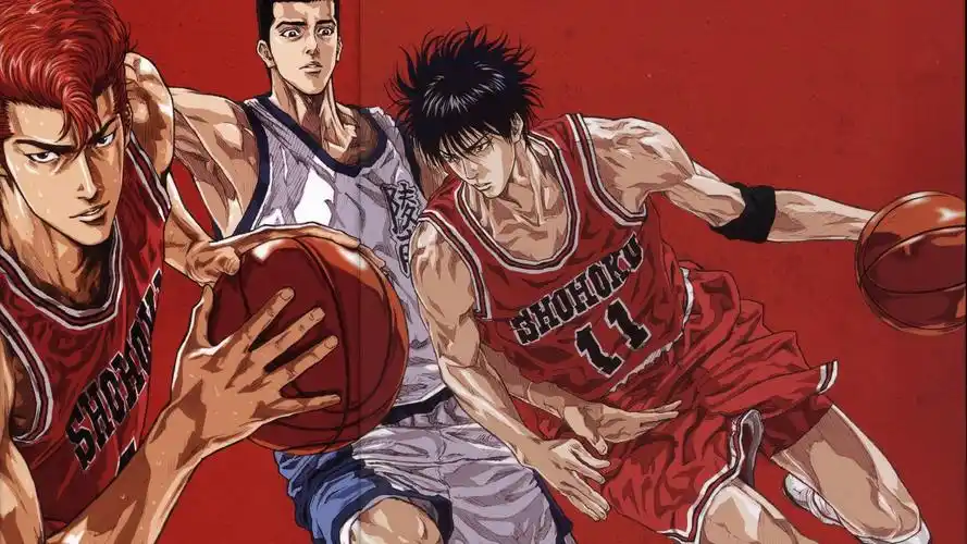 灌篮高手帅气漫画原画桌面壁纸