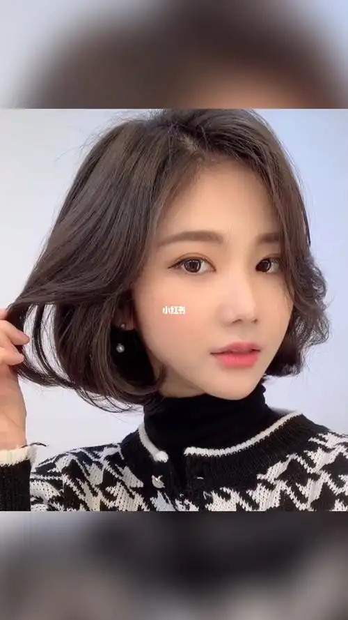 韩式短发发型 专门针对大脸,圆脸,肉肉脸的