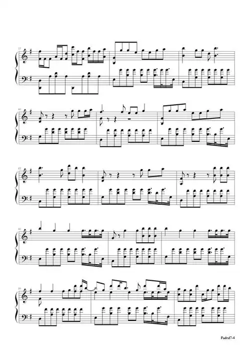 faded钢琴谱 alan walker 我们都是理想道路上的苦行者-看乐谱网