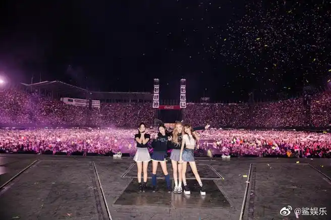 blackpink世巡墨西哥站舞台照