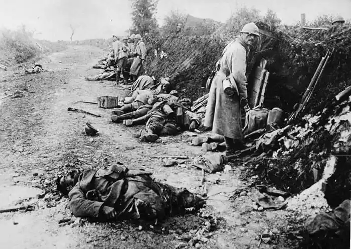 老照片:第一次世界大战,西线战场珍贵影像