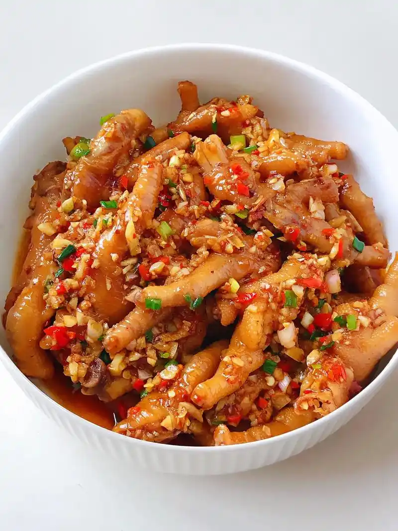 今天做的鸡爪太好吃了,不加一滴水 - 抖音