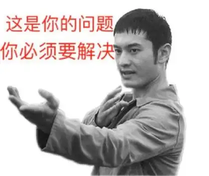 这是你的问题  你必须要解决(黄晓明表情包) - 黄晓明明言明语表情包