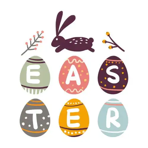 复活节素材手绘