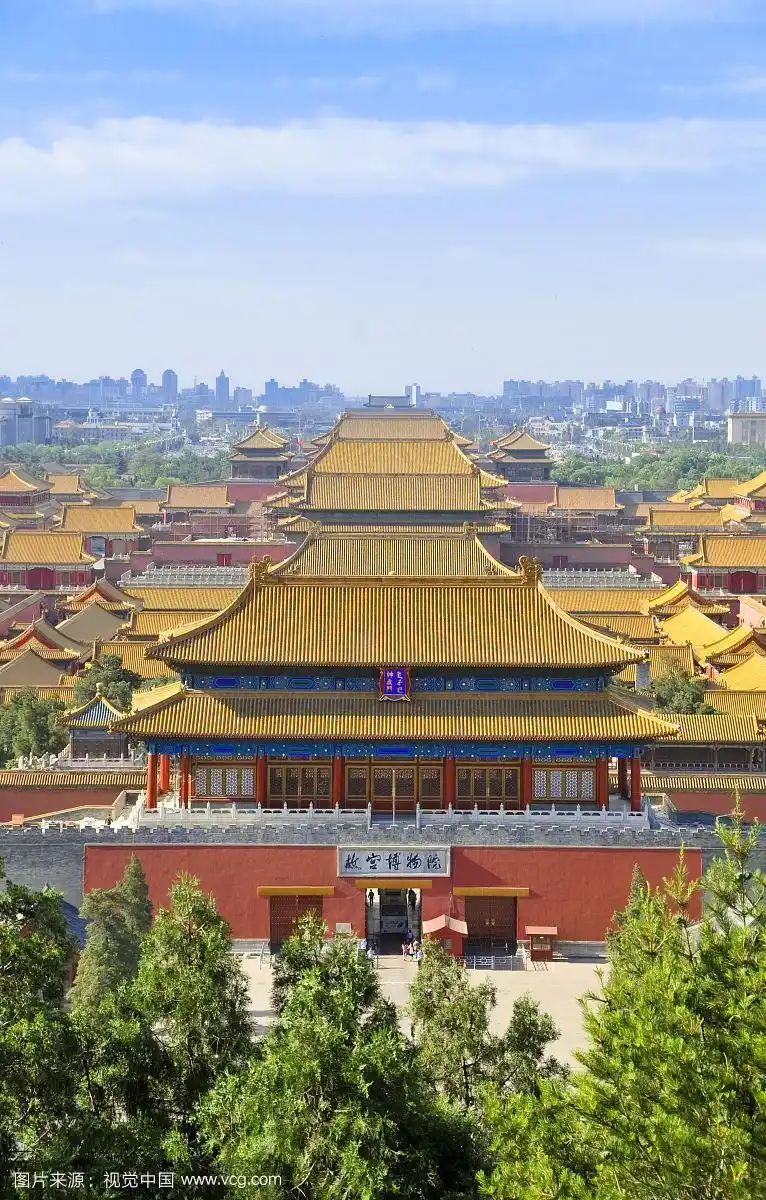 鸟瞰北京之紫禁城