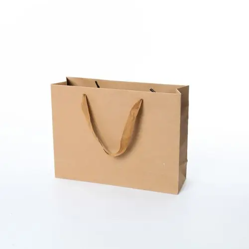 牛皮纸袋定做服装手提纸袋环保广告纸袋牛皮纸包装袋可定制lo