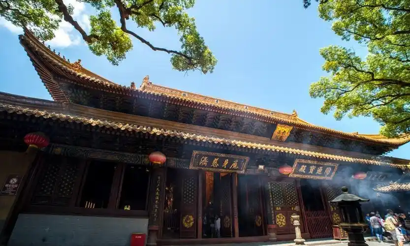 普陀山普济寺开光