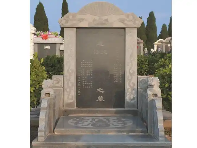 基本墓区 园区特色: 多向 占地面积: 1平 所用石材: 花岗岩 墓碑朝向