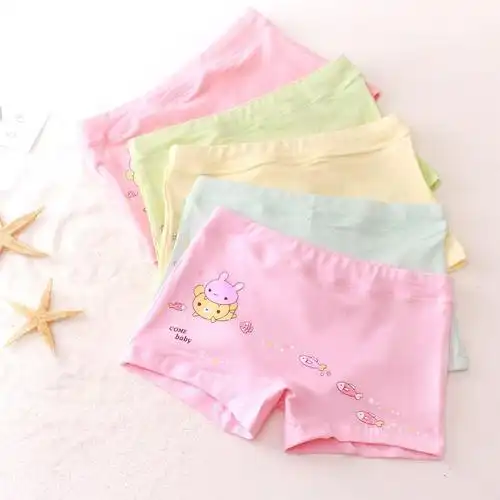 女童内裤纯棉儿童幼儿学生平角9-10-11岁中大小女孩内裤