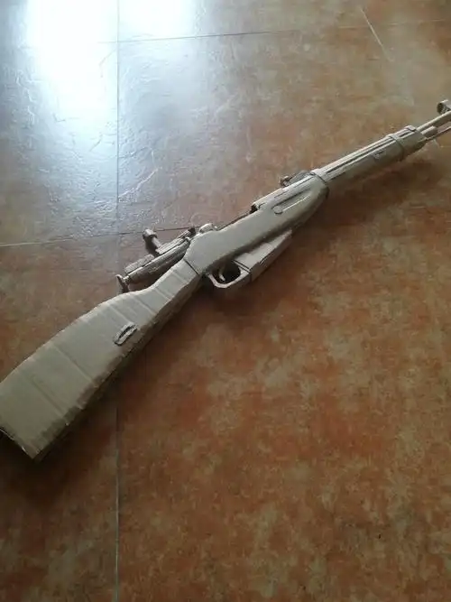 自制莫辛纳甘不可发射纸板模型