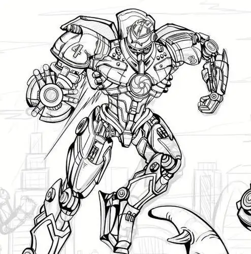 怎么画环太平洋怪兽简笔画大全(简笔画图片大全) -【爱个性】