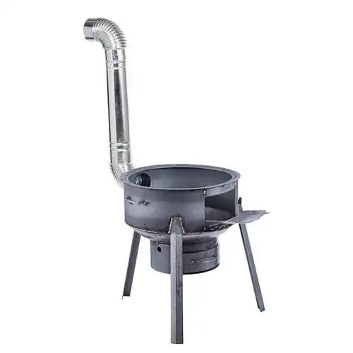 新式柴火灶农村家用烧木柴室内无烟材火炉子户外移动地锅灶大锅台