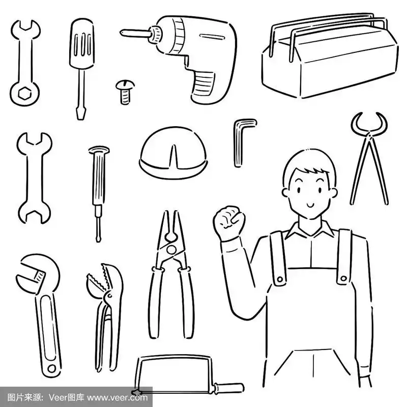 设置机修工和修理工具