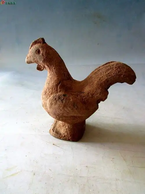汉代陶鸡