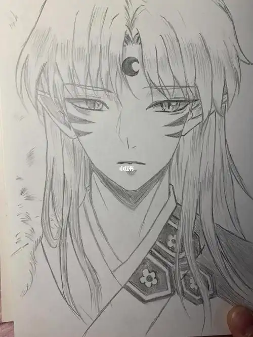 100天临摹绘图之犬夜叉