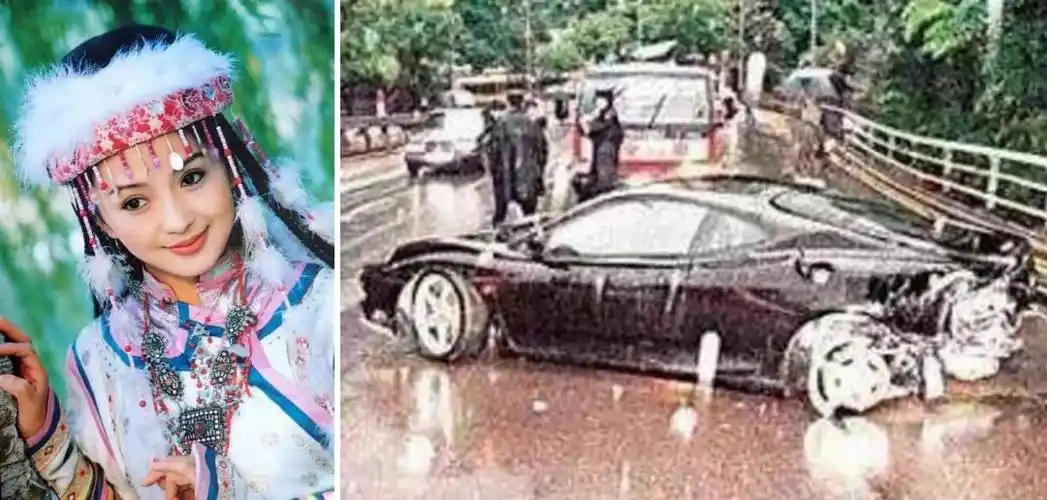 火遍大江南北的《还珠格格》中扮演香妃的扮演者刘丹也是车祸的受害者