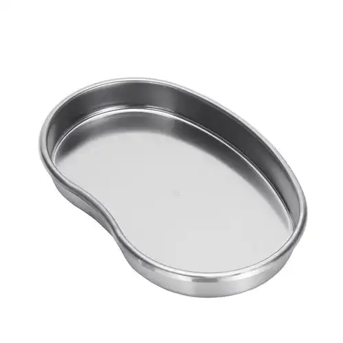 304不锈钢医用托盘 201消毒盘腰盘弯盘牙科口腔大中小号规格全