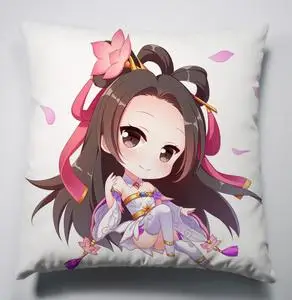 王者荣耀 小乔 李白q版表情抱枕头诸葛亮 方形抱枕 生日礼物 周边