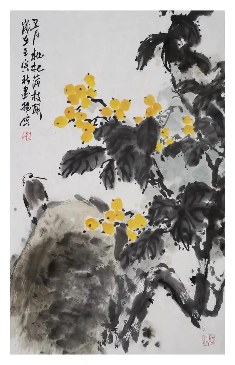 国画艺术 #传承文化 #想画就画 #写意花鸟  - 抖音