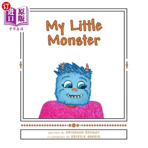 海外直订my little monster 我的小怪物