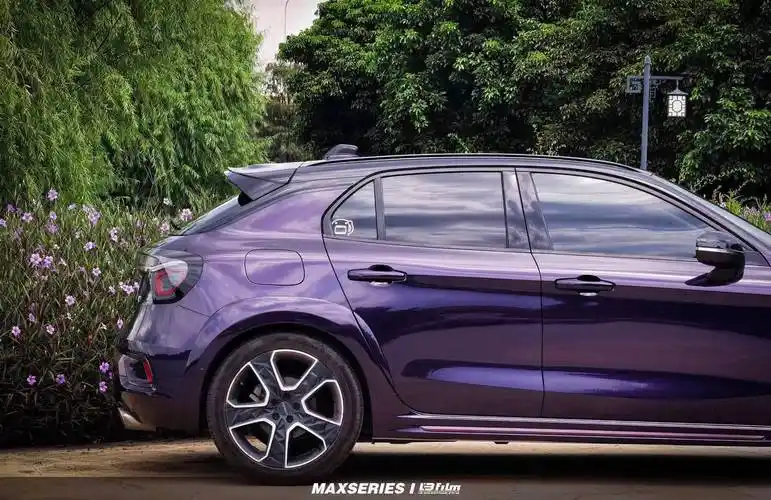 领克02lbfilm改色膜厄瑞玻斯紫